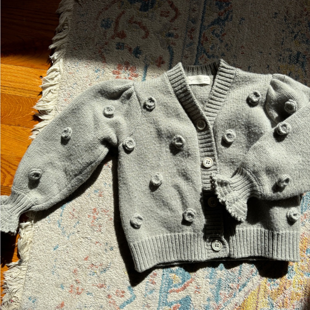 Rylee + Cru Gray Kids Sweater
